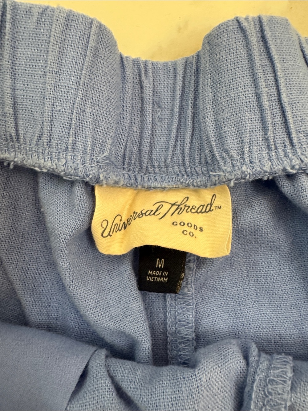 Blue linen matching set - Picture 2 of 6